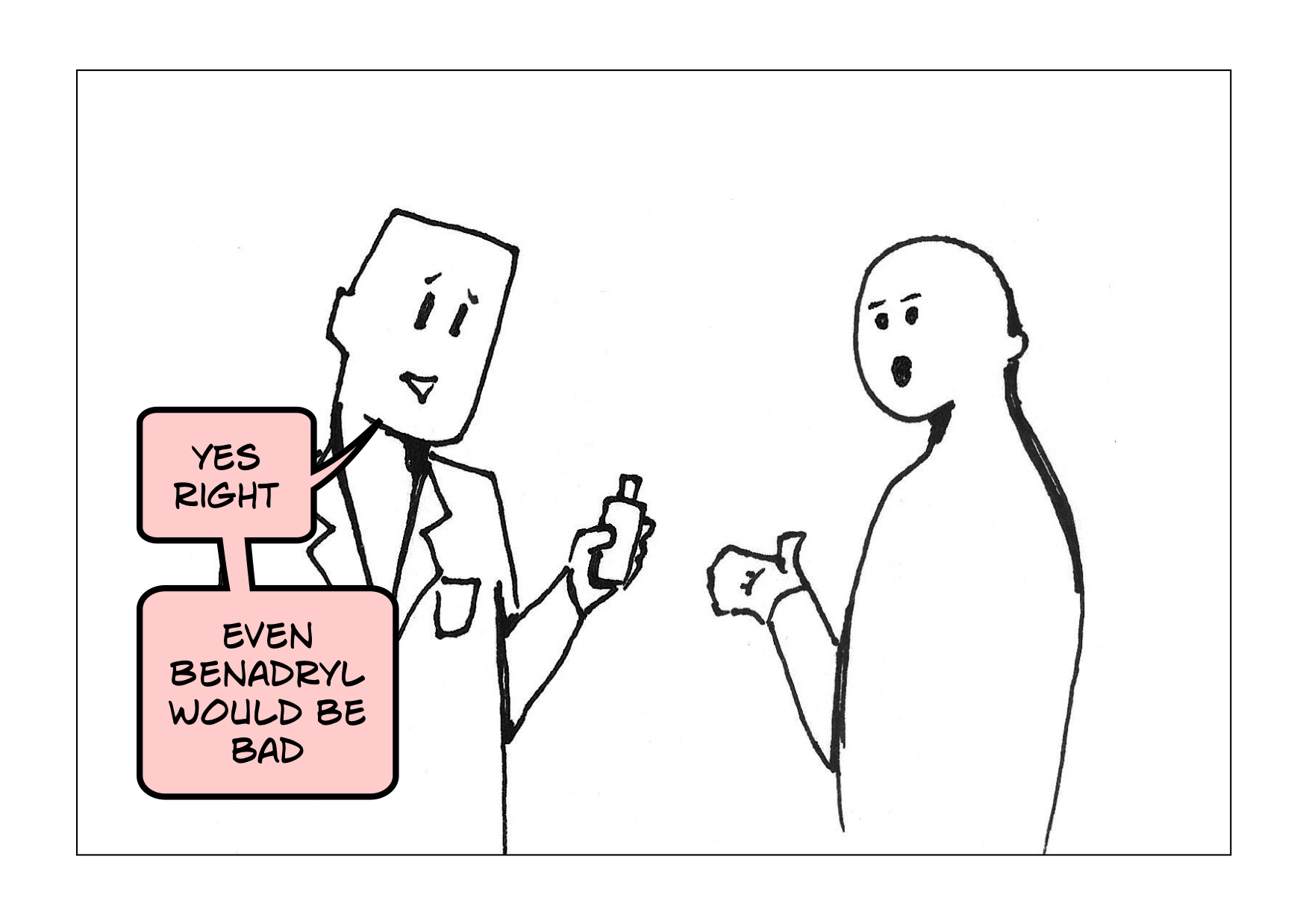 trouble